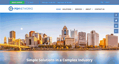 Desktop Screenshot of pghnetworks.com