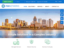 Tablet Screenshot of pghnetworks.com